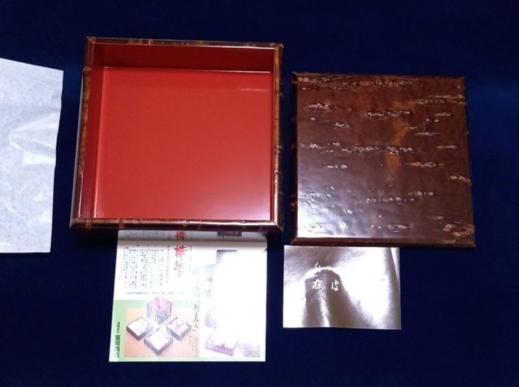 秋田名産 樺細工 未組立 桜皮細工 四段飾り台 秋田名産 伝統工芸